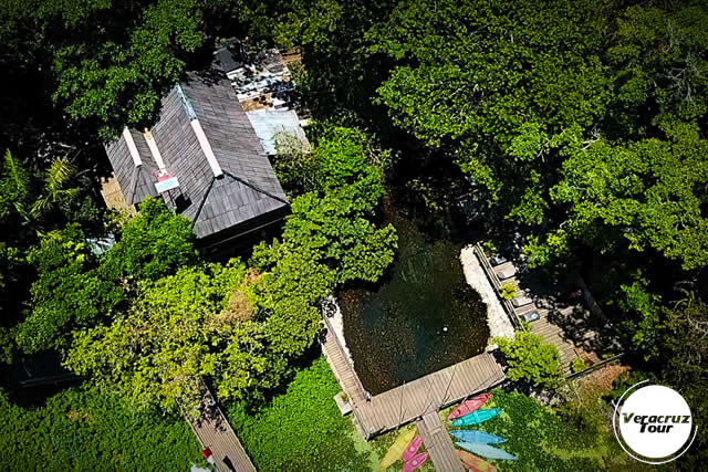 Alojamiento en la reserva ecológica Nanciyaga, Veracruz